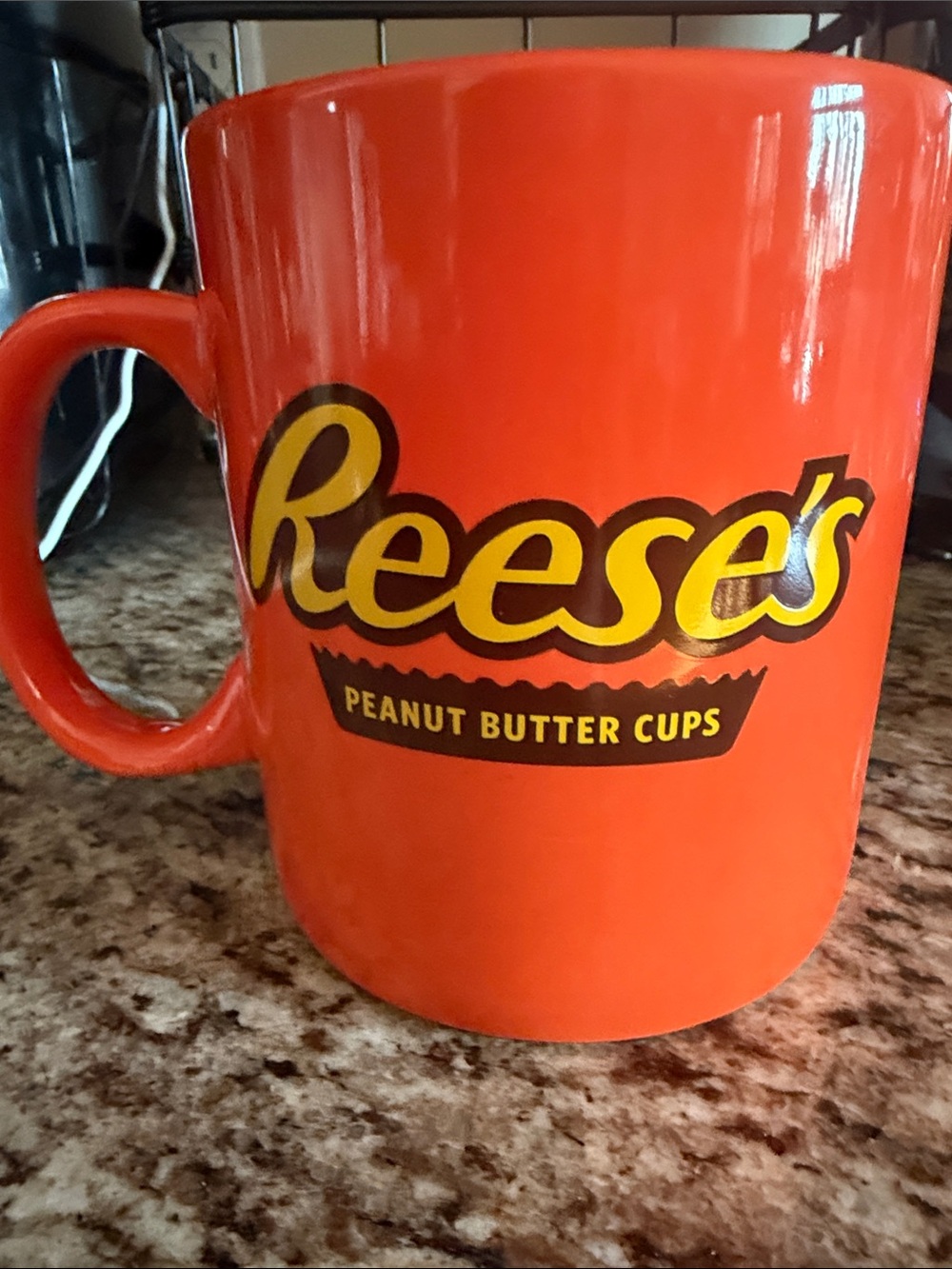 Reese's Bright Orange Logo Mug